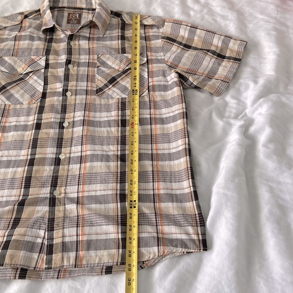 Beat & Rhythm plaid button down shirt - Picture 4 of 6